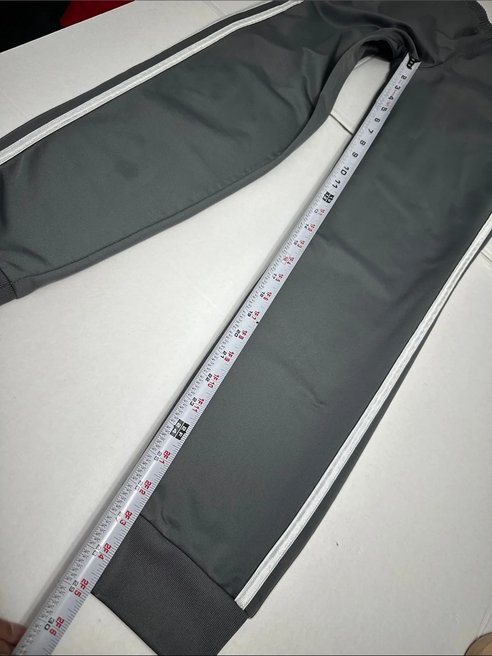 Adidas Gray Track Pants Pull On Youth Kids Size Large 14/16